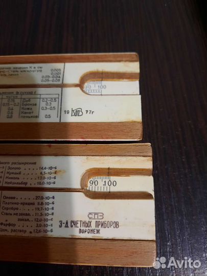 Линейка логарифмическая