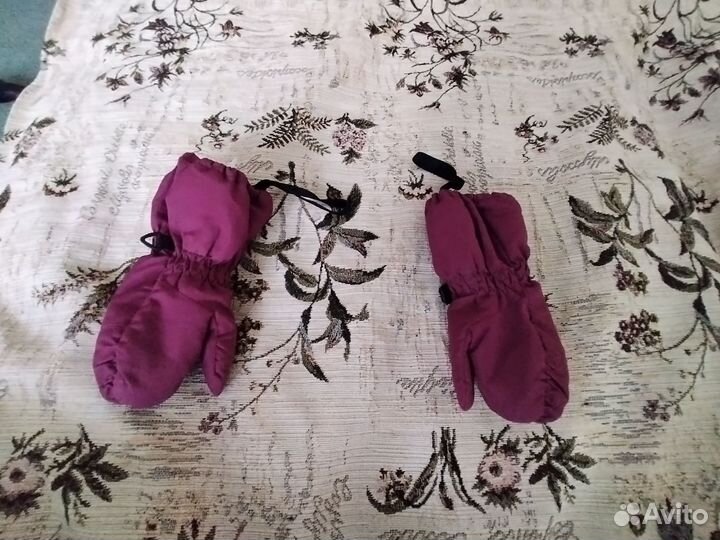 Варежки зимние детские 1