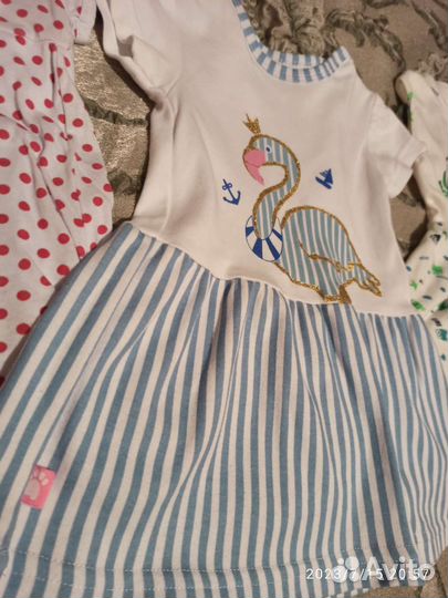 Одежда пакетом для девочки 86 92