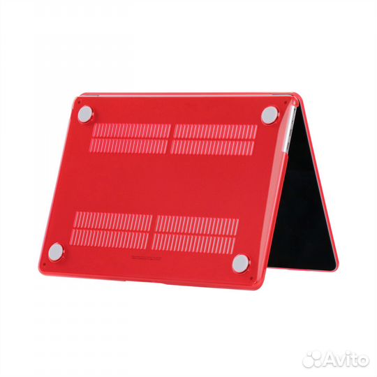 Чехол для MacBook Pro 15 2008-2011 глянец красный