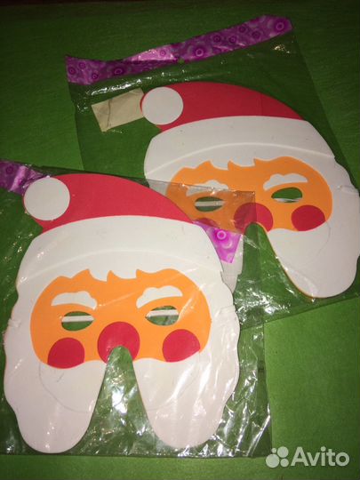 Костюм, дед мороз, маска