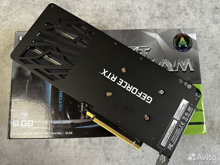 Видеокарта Palit Jetstream RTX 3070 в идеале