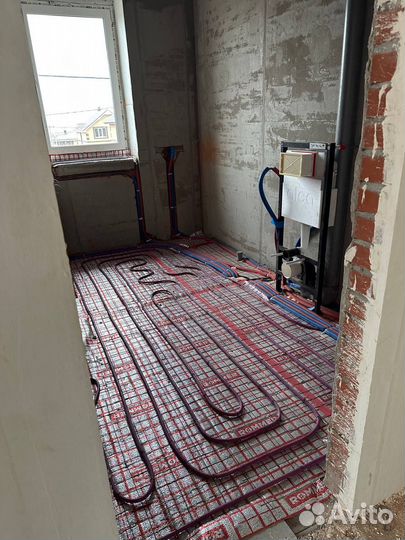 Монтаж отопление водоснабжение