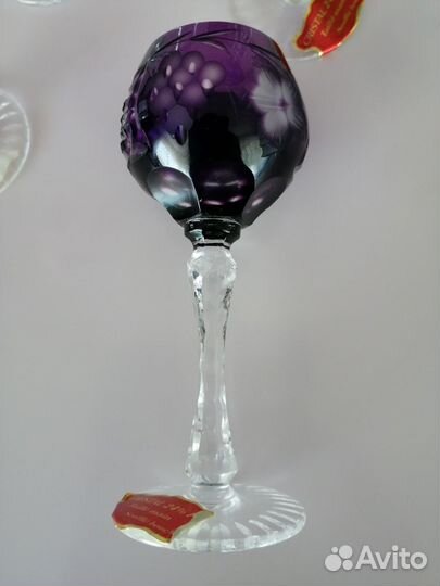 Рюмки. Накладной хрусталь