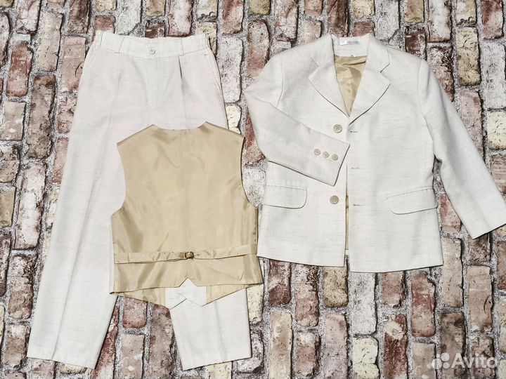 Костюм классический для мальчика 122