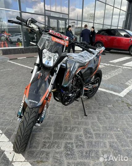 Мотоцикл Avantis A7 New Motard 182FMM птс