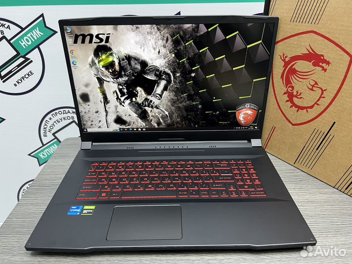 2022 огромный MSI 12 ядер i5 8Gb GTX1650 DDR6 SSD