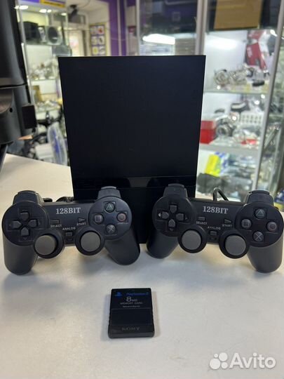 Sony PS2 прошитая+3 игры