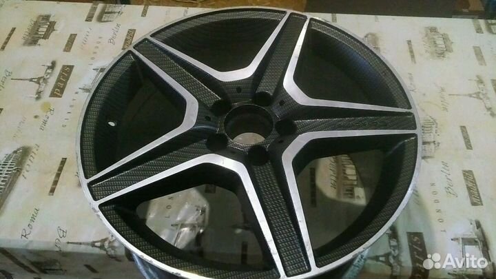 Аквапринт, отделка карбоном