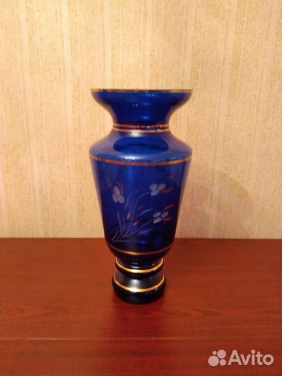 Ваза цветное стекло