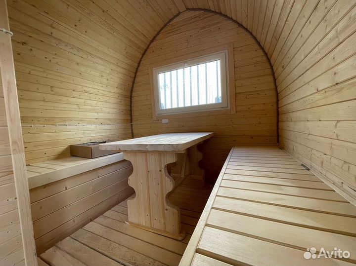 Баня бочка квадро викинг