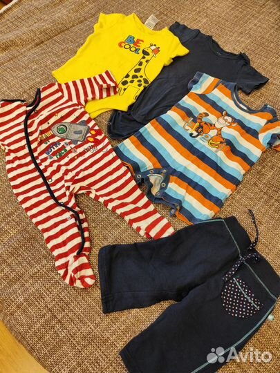 Детские вещи пакетом для мальчика пакетом