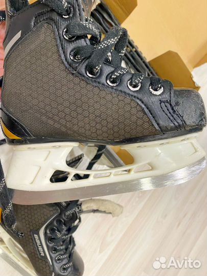 Коньки хоккейные детские bauer 28 размер