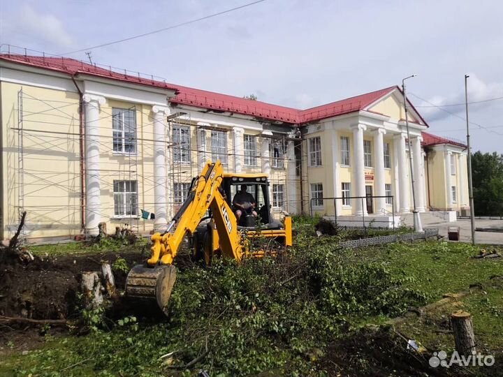 Экскаватор погрузчик jcb