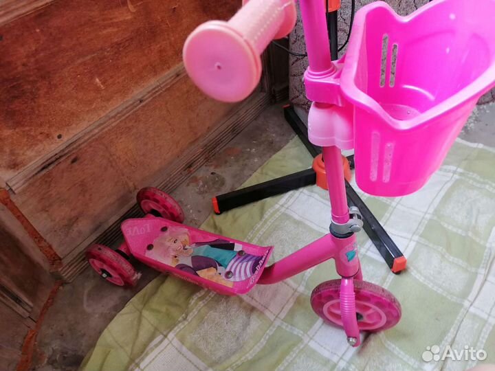 Самокат детский трехколесный