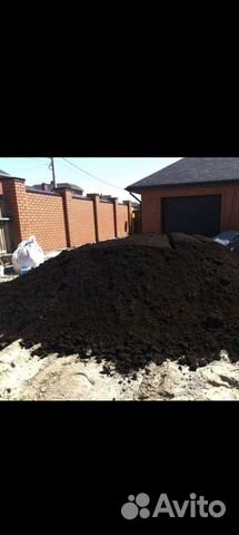 Плодородный грунт торф чернозем перегной новоз