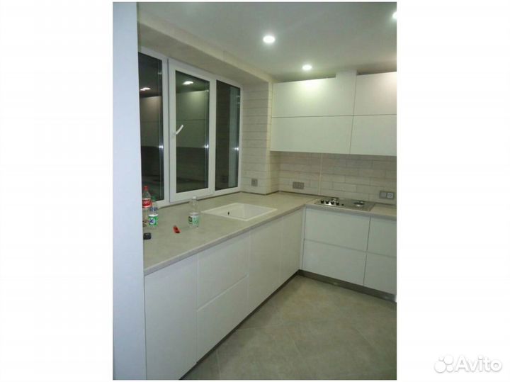 Угловая кухня на заказ Мойка в подарок