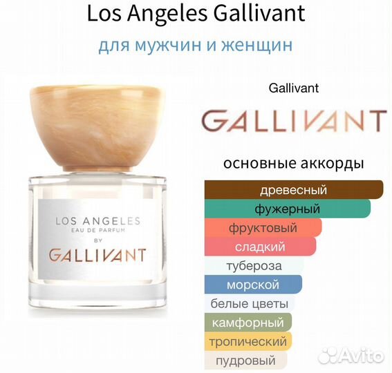 Распив Los Angeles Gallivant, 1 мл