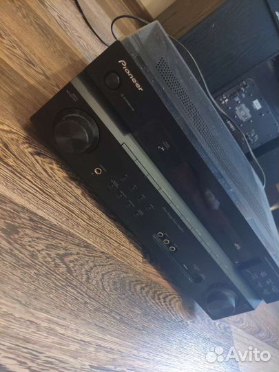 Акустика hi fi Jemo + Ресивер Pioneer vsx-818v-k