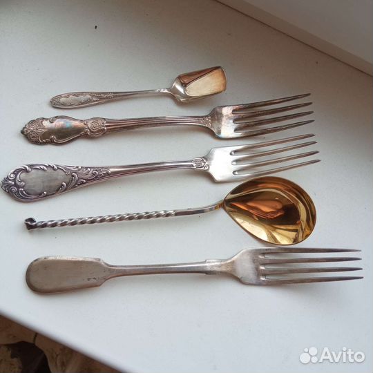 Мельхиор посеребренный