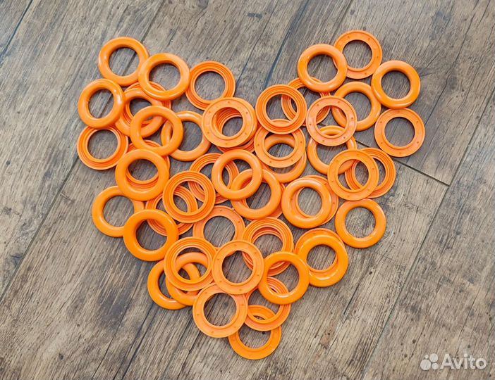 Люверсы для штор, 24 шт