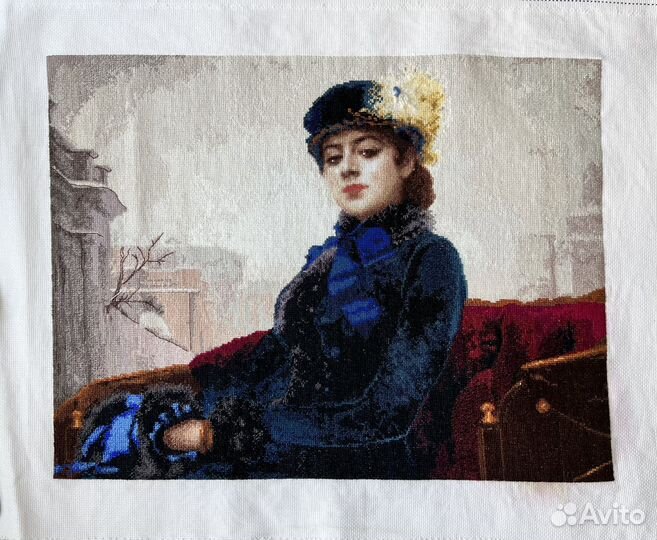 Картина вышитая крестом 