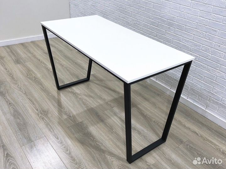 Стол кухонный новый лофт цвет серый