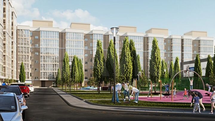 2-к. квартира, 62,4 м², 2/8 эт.