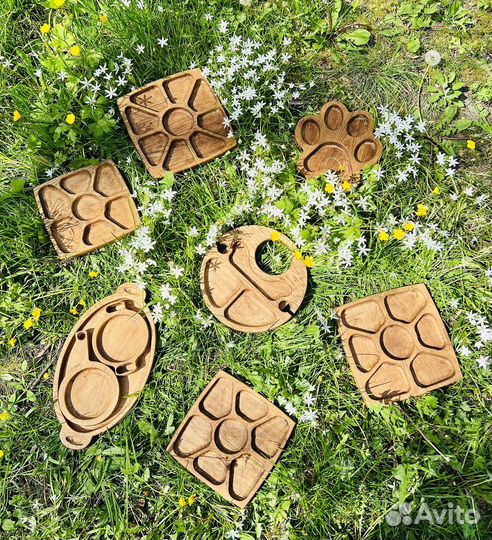 Менажница из дерева