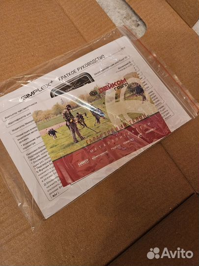 Металлоискатель nokta makro simplex plus