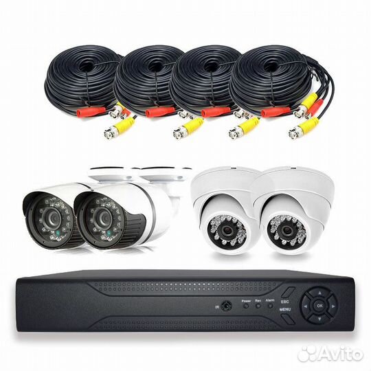 Установка настройка систем видеонаблюдения