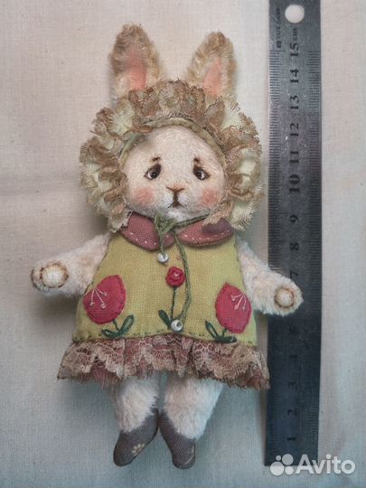 Игрушка зайчонок ручной работы. Handmade