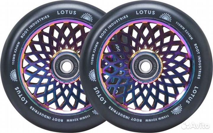 Колеса root industries Lotus 110mm Rocket Fuel-Bla