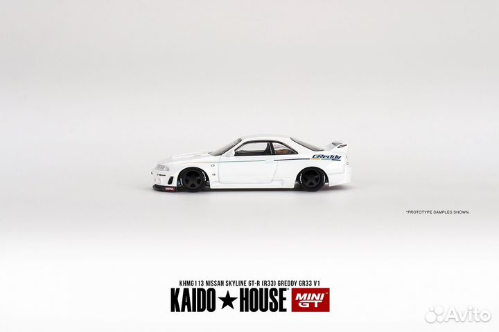 Kaido house 1:64 Nissan Skyline GT-R (R33) Greddy