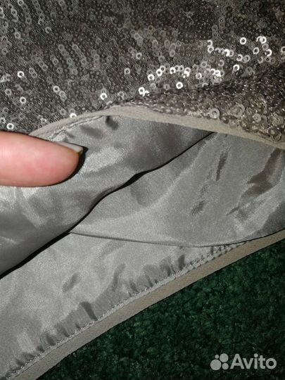 Шорты пайетки mango