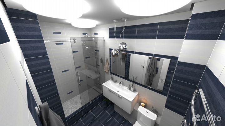 Ванные комнаты - ремонт под ключ