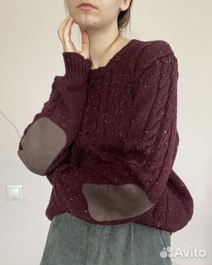 Свитер вязаный