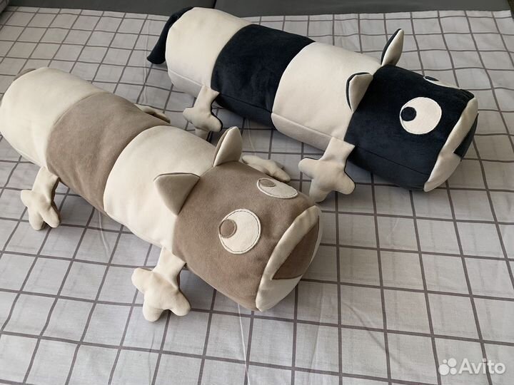 Декоративные подушки котики и песики