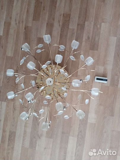 Люстра потолочная подвесная бу