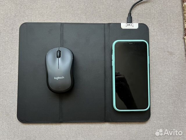 Беспроводная зарядка, подставка, коврик для мыши
