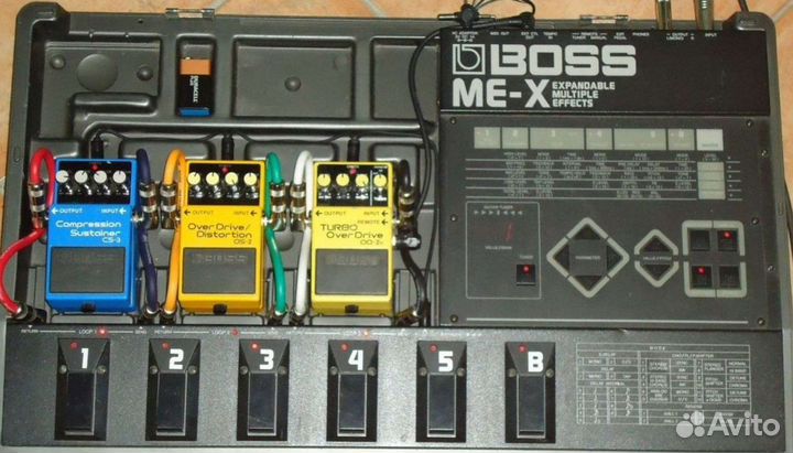 Гитарный процессор Boss ME-X