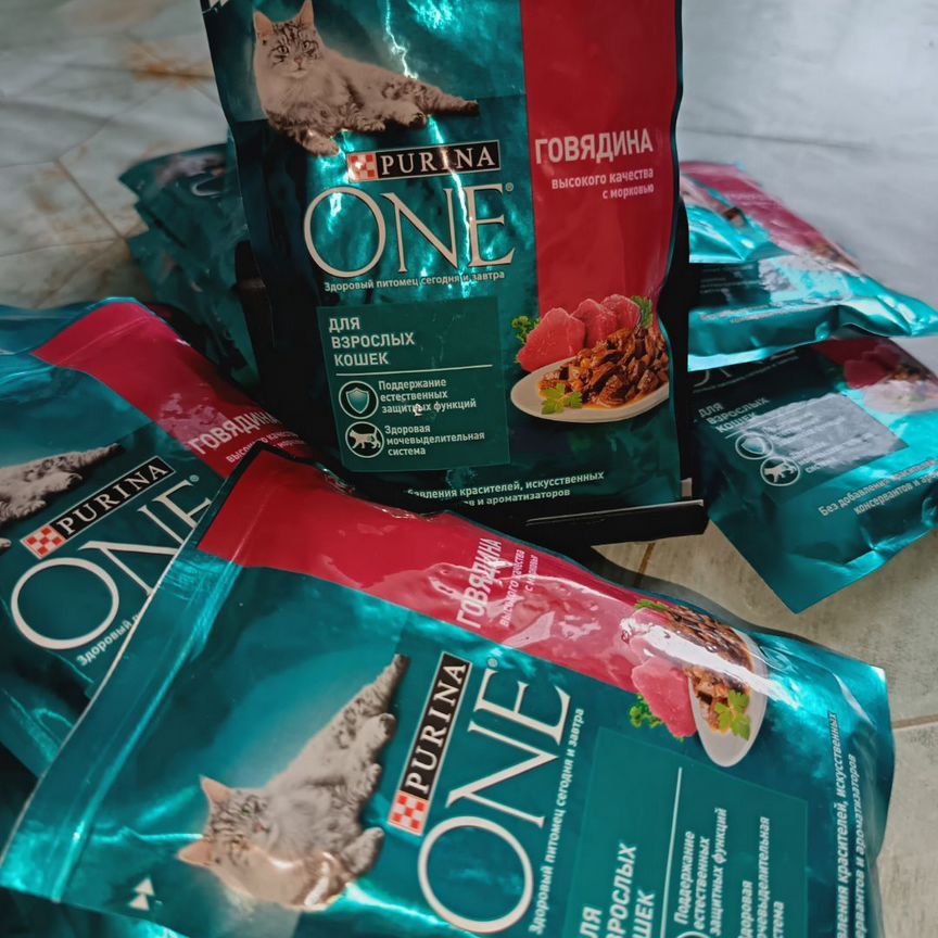 Влажный корм для кошек purina one