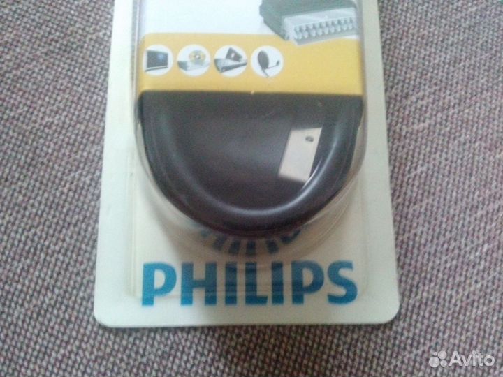 Кабель Philips Scart cable (новый, в упаковке)