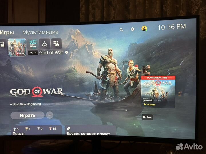 Игра для приставки God of war