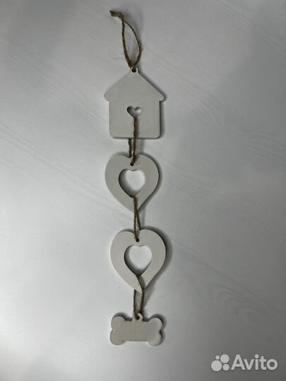 Именной семейный оберег из гипса