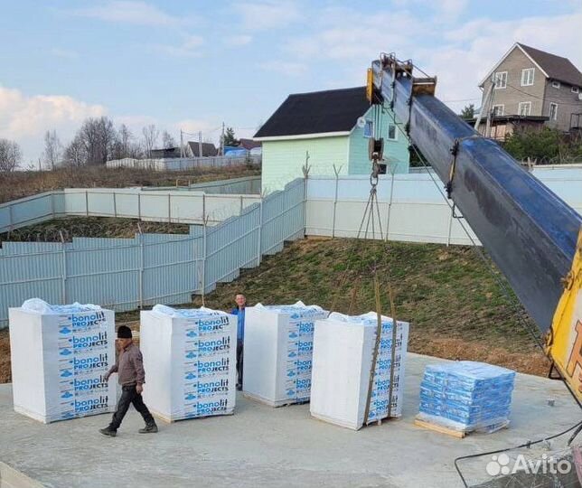 Газоблок бонолит d400