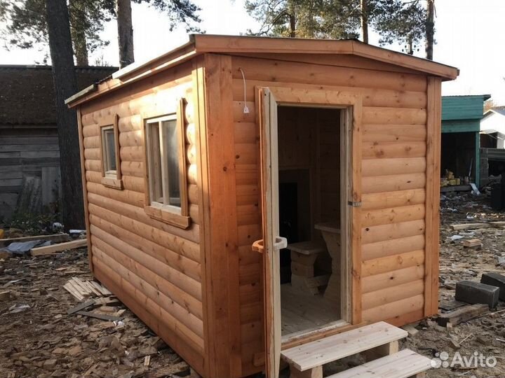 Баня от производителя за 2-5 дней