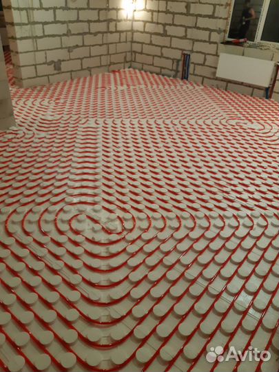 Тёплый пол, отопление услуги сантехника