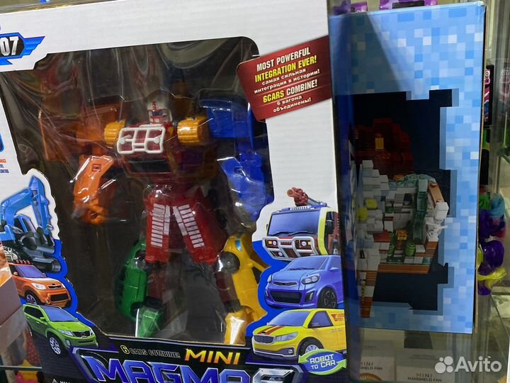 Магма 6 тобот трансформер
