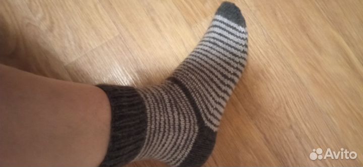Носки ручной вязки